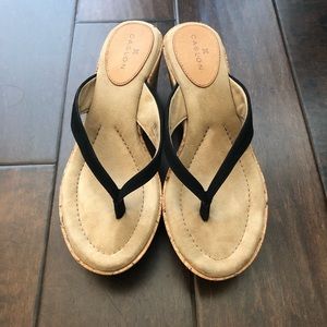 Caslon sandals - cork heel